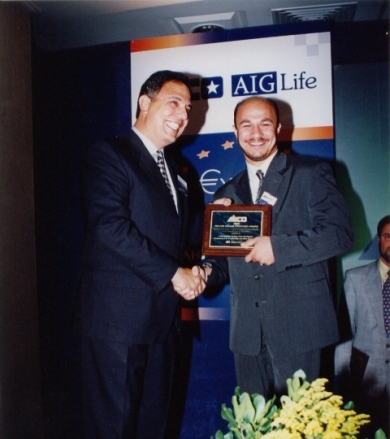 Award from Mr. Michael Chatzidimitriou