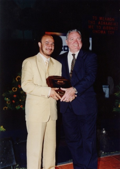 Award from President Mr. Nottigham
